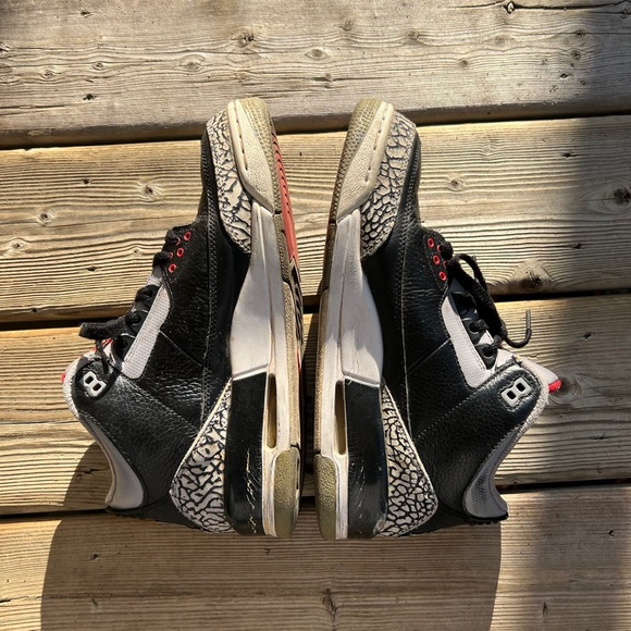 Air Jordan 3 Retro Black Cement CDP (2008) - Picture 7 of 11